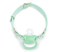 LittleForBig Ensemble de tétines adultes Gen II avec sangle réglable en cuir vert