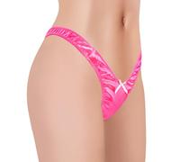 LittleForBig Petit String Secret Tuck Gaff Culotte Lisse et Soyeuse Cachée Gaff Culotte Gainante pour Crossdresser et Personnes Transgenres Rose Vif XXL