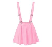 LittleForBig Salopette Jupe Romper - Jupe Jumper à Bretelles Détachables Sweet HeartRose M