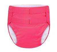 LittleForBig Soft Underwear Comfortable Washable Adjustable Reusable Waterproof Hook-and-Loop Adult Training Pants Hot Pink L
