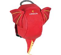 LittleLife Dragon Toddler Backpack with Safety Rein Mixte, Red, taille unique