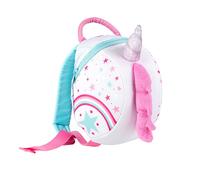 LittleLife L17150 mixte enfant Sac à dos enfant licorne avec rêne de sécurité, Blanc, Taille unique