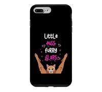 LittleMiss Furry Cat Meme Inapproprié Adulte Humour Kitty Coque pour iPhone 7 Plus/8 Plus