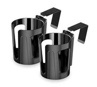 LITTLEMOLE Lot de 2 Grands Porte-gobelets pour portière de Voiture