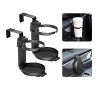 LITTLEMOLE Lot de 2 Porte-gobelets de Voiture, réglables et Pliables pour canettes de Soda, Bouteilles d'eau, Tasse à café