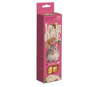 LITTLEONE Bâtons de Riz gonflé F.Sec Hamster Rat 8 x 110 g