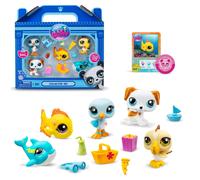 Littlest Pet Shop BANDAI Collectors 5er-Pack Strand-Besteis, das Paket enthält 5