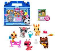 Pack de 5 figurines Bandai Littlest Petshop Ferme