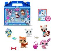 Littlest Pet Shop - Ensemble Collector Winter Besties - LPS Gen 7, Figurines mystères Authentiques, Jouet Surprise à Collectionner, Filles, garçons, Enfants, préadolescents à partir de 4 Ans