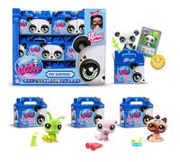 Littlest Pet Shop: Ensemble de collection de 18 figurines de collection pour animaux de compagnie - 7e génération, animaux #1-#18, figurine authentique à tête flottante, jouet d'imagination à