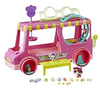 LITTLEST PETSHOP - Food Truck + 3 Figurines - Mini Figurine à Collectionner
