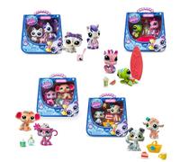 Littlest Pet Shop Lot de 2 paires d'animaux de compagnie série 4