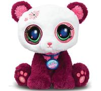 Littlest Pet Shop - Peluche Panda 25 cm - Littlest Pet Shop LPS Panda Deluxe - Peluches Animaux Mignons Grands Yeux Qui Brillent - Jouet Enfant 3 Ans et + - BF00669