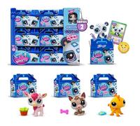 Littlest Pet Shop - Présentoir surprise pour animal de compagnie, ensemble de collection de 18 animaux - Série 2 - LPS Gen 7, figurines mystères authentiques, jouet surprise à collectionner pour