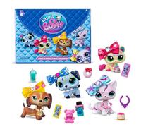 Littlest Pet Shop Sweet & Stylish Bundle - Coffret 4 Figurines Animaux