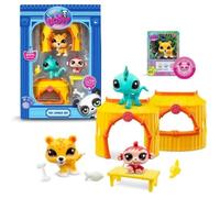 Littlest Pet Shop Tiki Jungle Playpack With 3 Lps Mini Pet