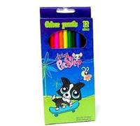 Littlest petshop - 12 crayons de couleur G