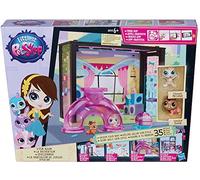 Littlest PetShop - A8543Es00 - Poupée - Coffret - Mini Salle de Recréation + 2 Mini PetShop