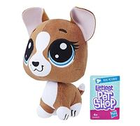 Littlest Petshop E0350 Peluche avec Tête Qui Dodeline Roxy 15 cm