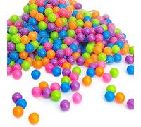 LittleTom 1000 Boules colorées Ø5,5cm piscines Enfants Couleurs Pastel