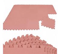 LittleTom 18 Pièces Tapis de Sol Bébé dès Le Premier Mois - 30x30 Tapis Puzzle en Mousse - Pliable Tapis Motricité Bébé Eveil Tapis Mousse Bebe Tapis de Jeux Bebe Tapis Enfant Pliable