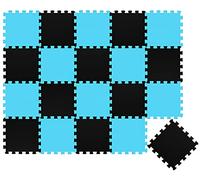 LittleTom 18 Tapis de Sol épais - Bébé et Enfant dès 0 Mois 30x30 Dalles Puzzle Carré en Mousse EVA