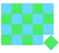 LittleTom 18 Tapis de Sol épais - Bébé et Enfant dès 0 Mois 30x30 Dalles Puzzle Carré en Mousse EVA