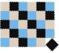 LittleTom 27 Tapis de Sol épais - Bébé et Enfant dès 0 Mois 30x30 Dalles Puzzle Carré en Mousse EVA
