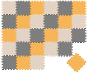 LittleTom 27 Tapis de Sol épais - Bébé et Enfant dès 0 Mois 30x30 Dalles Puzzle Carré en Mousse EVA