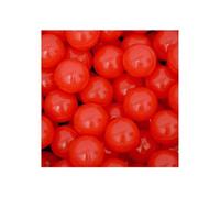 LittleTom 50 Boules en PE 5,5cm de diamètre pour remplir piscine bébé Rouge
