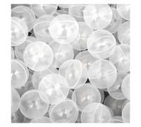 Littletom 50 Boules En Pe Diamètre 5,5cm Pour Remplir Piscine Bébé Transparent