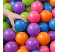 LittleTom 500 Balles colorées Ø 6 cm pour remplir piscines à Boules de bébé