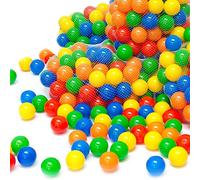 LittleTom Dès la Naissance 50 Balles Piscine Bébé - Boules Plastique Colorées Sécurisées sans BPA - Jeu Éveil Motricité Enfant - Accessoires Tente Parc Intérieur Extérieur Jardin Maison Crèche