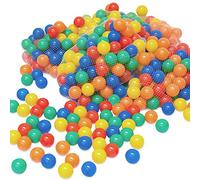 LittleTom Lot de 10 000 balles colorées en Plastique pour Piscine à balles 6 cm
