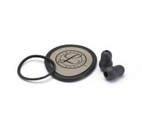Littmann Kit de Pièces de Rechange pour Lightweight II S.E., 40020, Noir | Comprend de petits embouts souples étanches Snap Tight, membrane double fréquence, bague et bague anti-froid