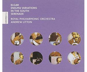 Litton, Andrew - Elgar - Variations Enigma, Sérénade pour cordes, In The South, Ouverture de concert