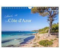 Littoral de la Côte d'Azur (Calendrier mural 2027 DIN A4 vertical), CALVENDO calendrier mensuel: Merveilleux littoral de la Côte d'Azur - Calendrier mensuel