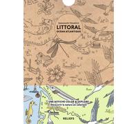 Littoral océan atlantique - affiche à colorier