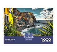 Littoral Puzzle 1000 Pièces pour Adultes & Enfants, Défi Ludique, Jouet Éducatif Cadeau pour Activités Familiales 70x50cm/1000pcs