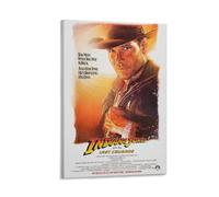 LITTPU Indiana Jones Poster Art Last Crusade Print Adventure Movie Décoration murale classique Illustration de personnage emblématique Décoration de la maison Affiche de film vintage Cadeau d'art de