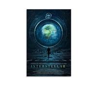 LITTPU Interstellar Poster Art Sci-Fi Wall Print Space Travel Decor Movie Art Cosmic Landscape Home Cinéma Décoration Cadeau unique pour les fans Impression numérique Cadeau 30,5 x 45,7 cm Sans cadre