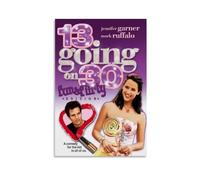 LITTPU Poster « 13 Going on 30 » - Décoration murale vintage pour la maison, la chambre à coucher, le salon, cadeau pour les amateurs de cinéma, nostalgie des années 2000, 50,8 x 76,2 cm, sans cadre