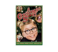 LITTPU Poster d'une histoire de Noël - Décoration murale vintage - Décoration d'intérieur festive - Œuvre d'art de film de Noël - Idée cadeau nostalgique - 20,3 x 30,5 cm - Sans cadre