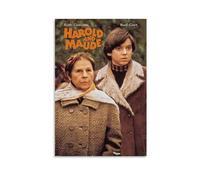 LITTPU Poster Harold And Maude - Impression de film vintage rétro - Décoration murale classique - Cadeau unique pour les amateurs de cinéma des années 70 - Cadeau à suspendre - 30,5 x 45,7 cm - Sans