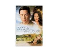 LITTPU Poster vintage « A Walk in the Clouds » - Décoration murale pour la maison - Cadeau pour les amateurs de films et les collectionneurs - 50,8 x 76,2 cm - Sans cadre