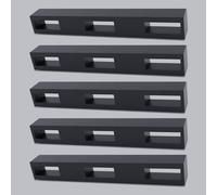 Littversions Lot de 5 attaches de poignée de rechange à 3 pôles simples ou 3 pôles pour marteau brise-lames Eaton Cutler Common Trip BRHT BR Centre de charge et disjoncteurs BR