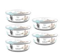 Littycat Lot de 5 recharges originales compatibles avec les poubelles à litière pour chat