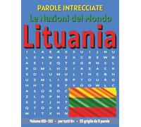 Lituania - Parole Intrecciate: Passatempo senza schermo per relax e concentrazione