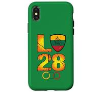 Lituanie LA28 Coque pour iPhone X/XS