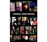 Lituanien, J'écris Ton Nom